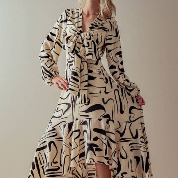 All Over Print Dress - Picture 1 of 1